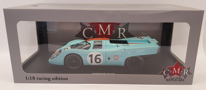 ミニカー CMR1/18Porsche 917K Gulf-Porsche CMR 1/18 Scale Model Car CMR146-16 - Porsche 917K Race Car
