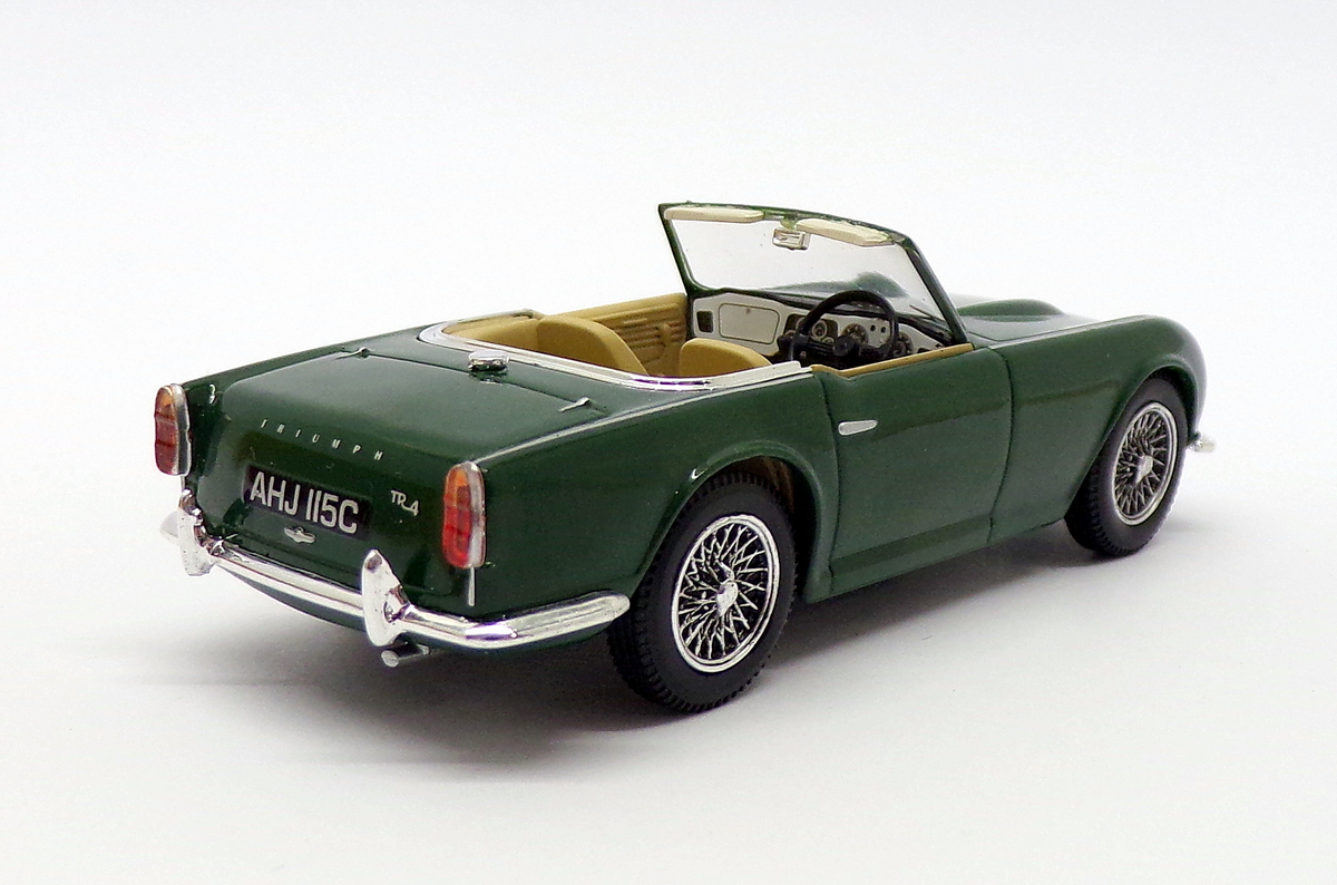 Vanguards 1/43 Scale VA11504 - Triumph TR4 - British Racing Green | eBay