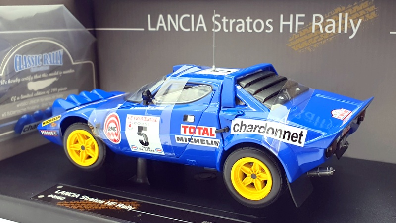 Sun Star 1/18 Scale 4560 - Lancia Stratos HF Rally #5 2nd Tour De Corse 1976