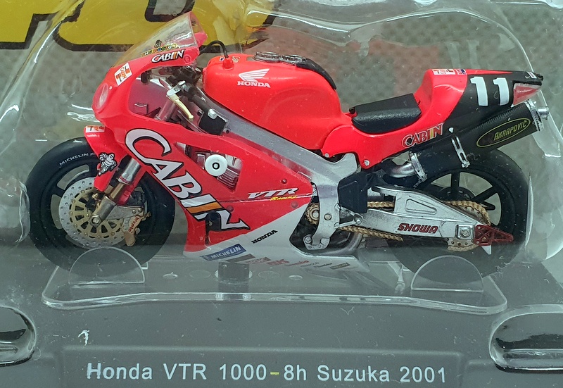 Altaya 1/18 Scale FFR47 - Honda VTR 1000-8h Suzuka 2001 Rossi