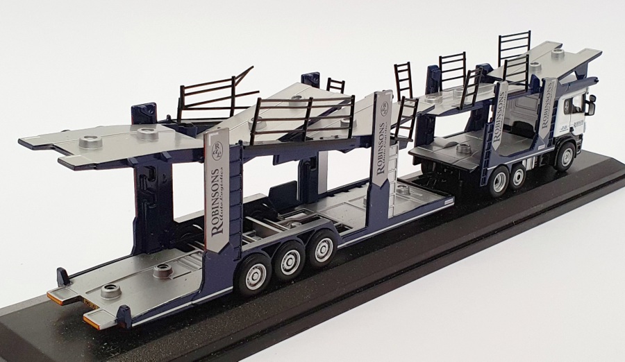 Oxford 1/76 Scale 76SCT007 -  Scania Car Transporter - Robinsons Autologistics