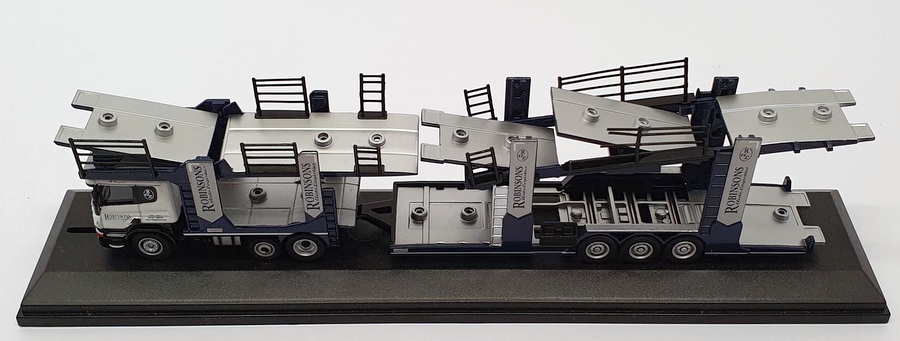 Oxford 1/76 Scale 76SCT007 -  Scania Car Transporter - Robinsons Autologistics
