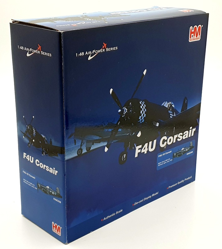 HMホビーマスターF4U Corsair 1:48 ダイキャストモデル中古美品！ F4U Corsair 1:48 Diecast Model - Hobby Master HM-HA8220 - $99.95
