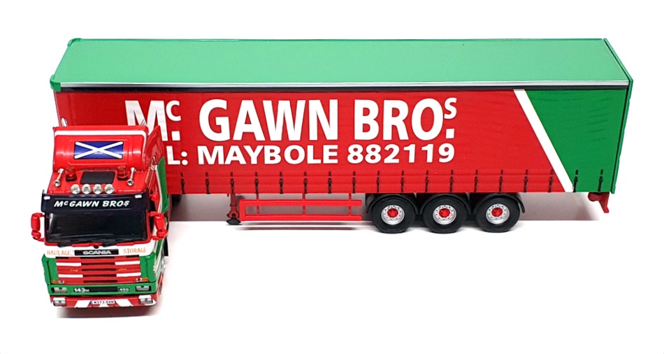 1:50 CORGI SCANIA トレーラー Corgi 1/50 Scale CC12202 - Scania Fridge Trailer (Dukes