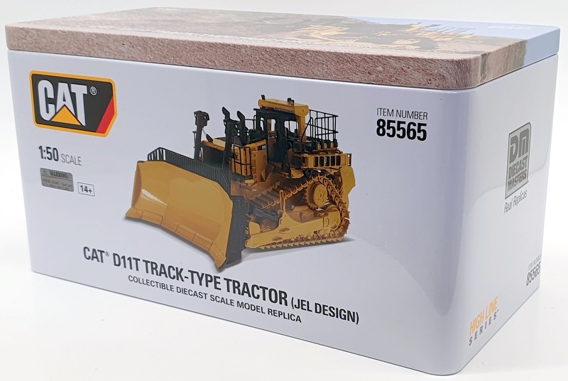 Diecast Masters 1/50 Scale 85565 - CAT D11T Track Type Bulldozer JEL Design