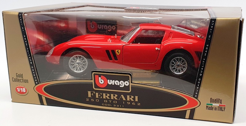 ブラーゴ フェラーリ250GTO（1962_1/18） BURAGO 1962 Ferrari GTO SPECIAL COLLECTION 3011 1:18 250 red