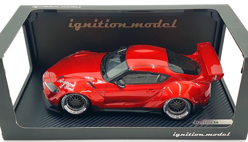 Ignition 1/18 Scale Resin Model 2035 - Pandem Supra A90 - Metallic Red