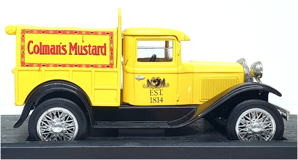 Liberty Classics 1/25 Scale 10010 - Ford Model A Coin Bank - Colman's Mustard