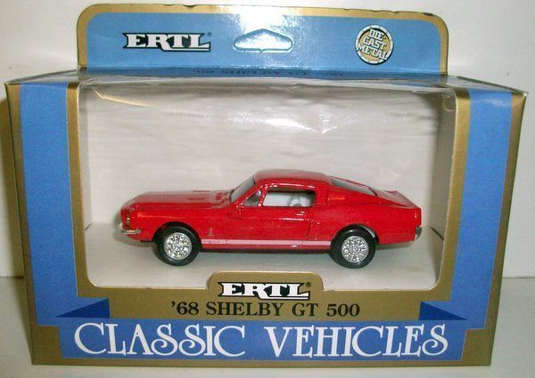 ERTL 1/43 - 2804 1968 SHELBY GT 500 - RED | eBay