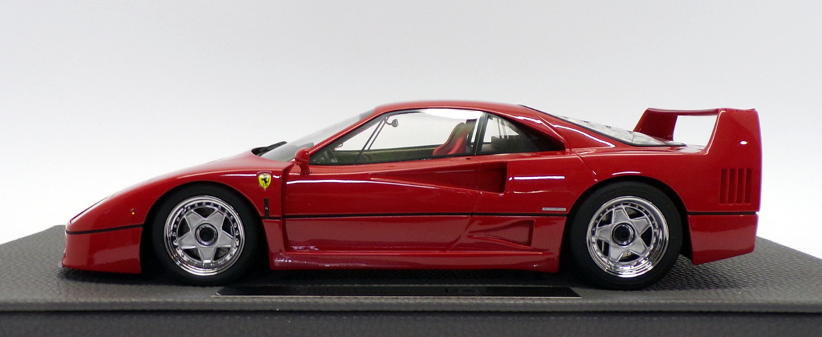 Top Marques 1/18 Scale Model Car TOP098A - Ferrari F40 - Red