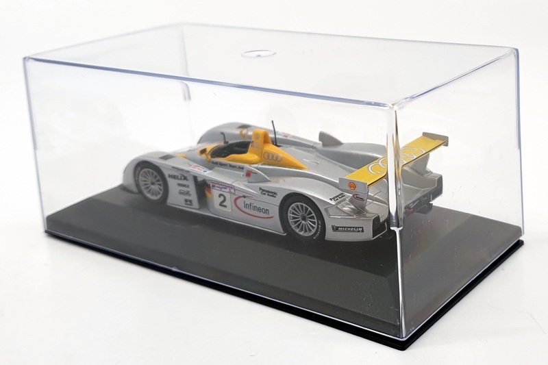 Minichamps 1/43 Scale 400 011202 - 2001 Audi R8 - Aiello, Capello