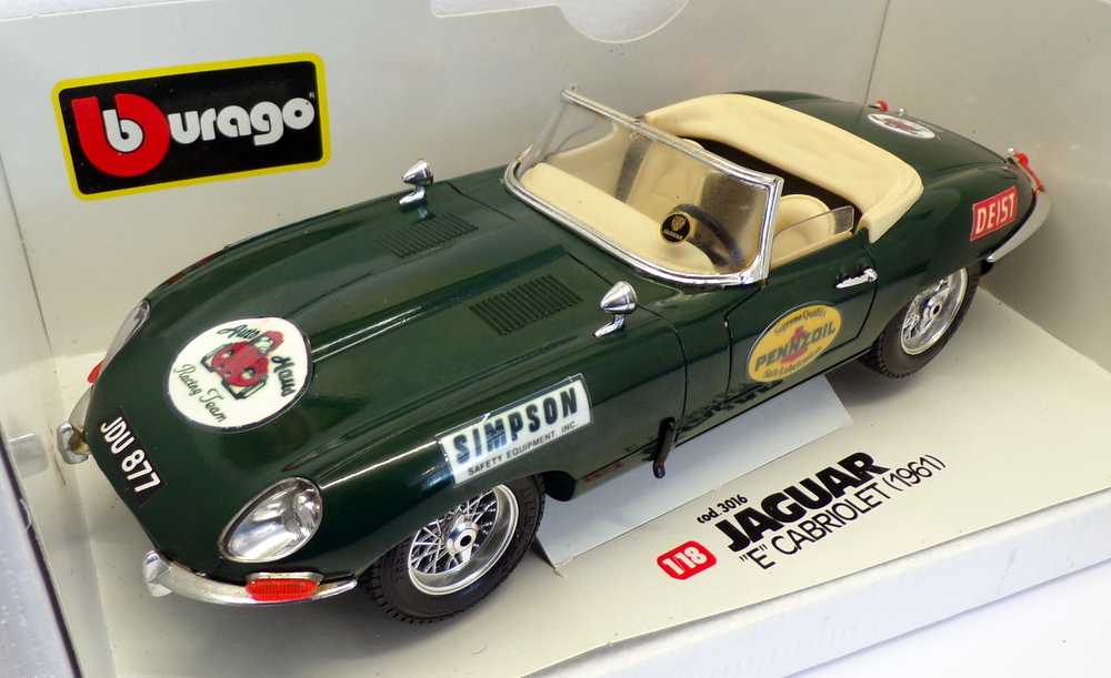 Burago Model Cars 1/18 Scale - Goimages Central