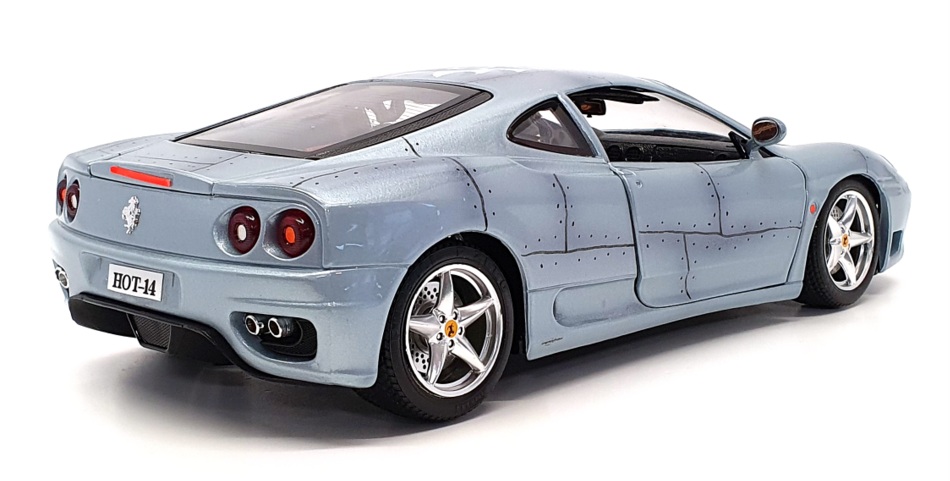 Burago 1/18 Scale Diecast Model 171021L - Ferrari 360 Modena - Lt Blue