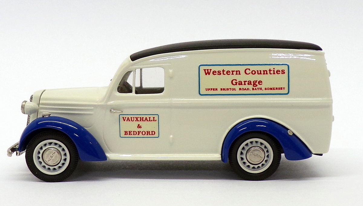 Lansdowne Models 1/43 Scale LDM69 - 1948 Bedford PC Van - Western Counties