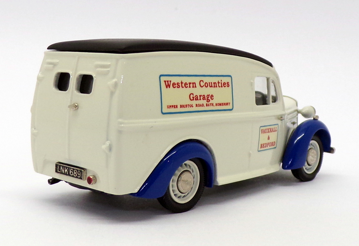 Lansdowne Models 1/43 Scale LDM69 - 1948 Bedford PC Van - Western Counties