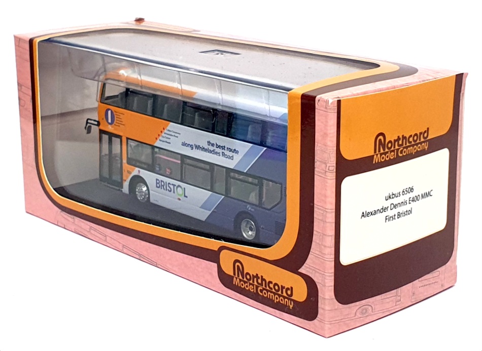 Northcord 1/76 Scale ukbus 6506 - Alexander Dennis E400 MMC (First Bristol) R1