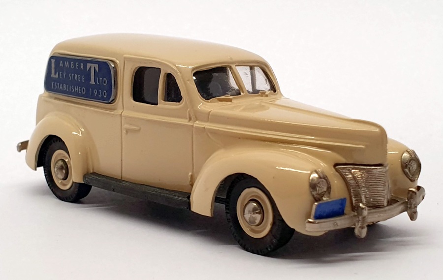 Brooklin Models 1/43 Scale BRK9 018 - 1940 Ford Sedan Delivery Van - 1 Of 100