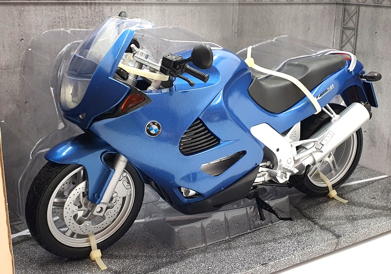 MotorMax 1/6 Scale Diecast 76262 - BMW K1200RS - Blue | eBay