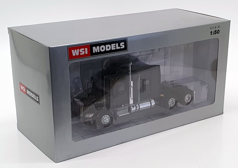 WSI Models 1/50 Scale 33-2026 - Peterbilt 579 6x4 Truck - Black