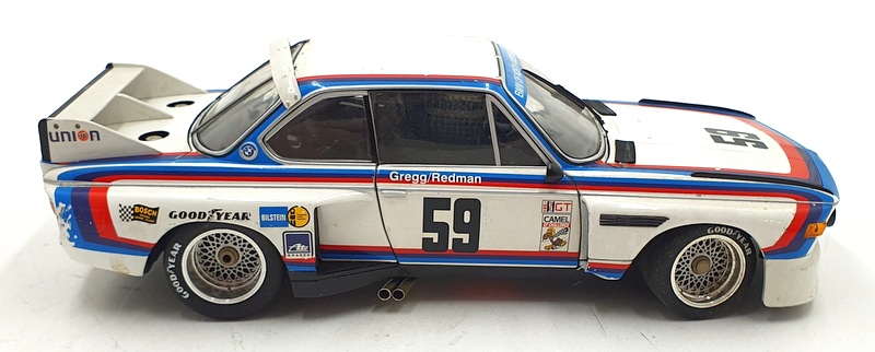 ミニチャンプス 1/18 BMW 3.5 CSL Minichamps 1/18 BMW 3.5 CSL Race Car Diecast Model with