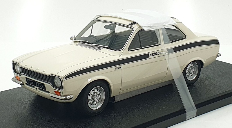 Cult Models 1/18 Scale CML063-4 - 1973 Ford Escort Mexico - White Cult Models 1/18 Scale CML063-4 - 1973 Ford Escort Mexico - White