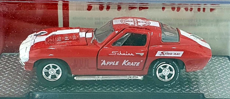 Castline M2 Machines 1/64 Scale HS36 - 1966 Chevrolet Corvette 427 - Red Castline M2 Machines 1/64 Scale HS36 - 1966 Chevrolet Corvette 427 - Red