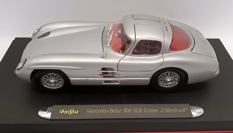 Maisto 1/18 Scale - 36898 Mercedes Benz 300 SLR Coupe Uhlenhaut