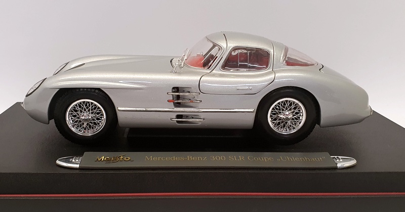 Maisto 1/18 Scale - 36898 Mercedes Benz 300 SLR Coupe Uhlenhaut