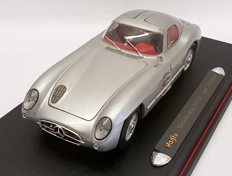 Maisto 1/18 Scale - 36898 Mercedes Benz 300 SLR Coupe Uhlenhaut