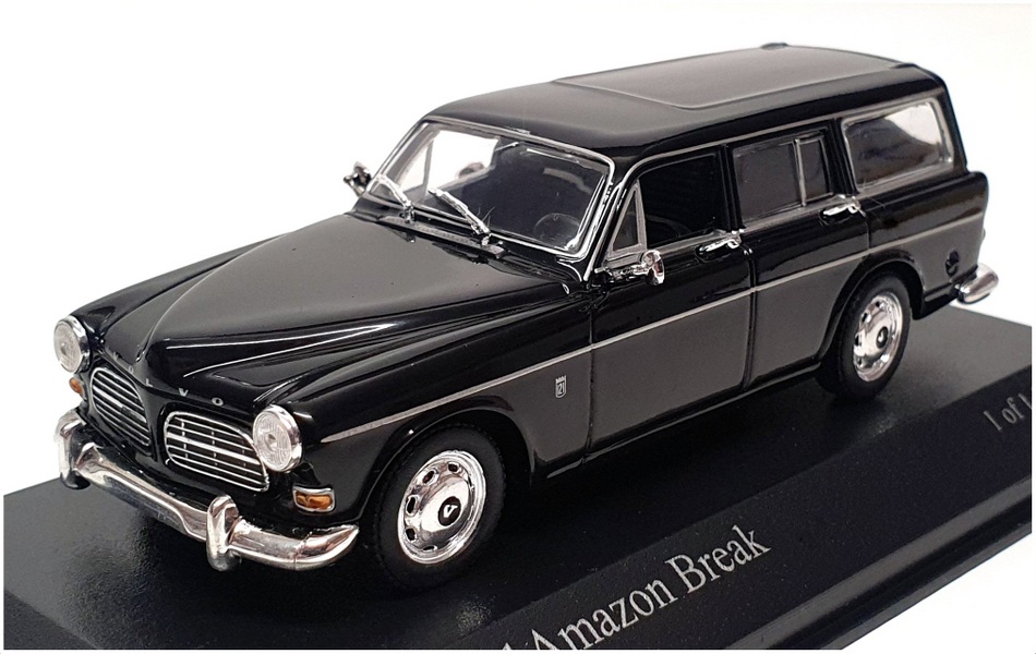 Minichamps 1/43 Scale 430 171016 - 1966 Volvo 121 Break - Black