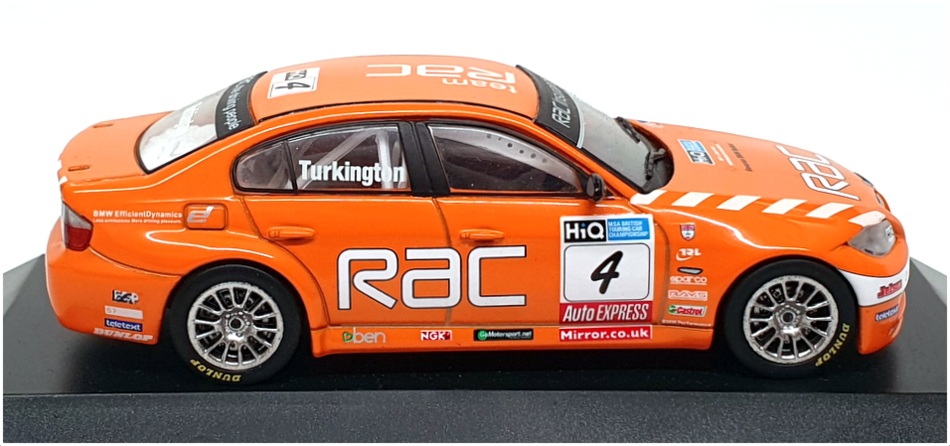 Atlas Editions 1/43 Scale 4 672 108 BMW 320si E90 C.Turkington 20009 BTCC Champ