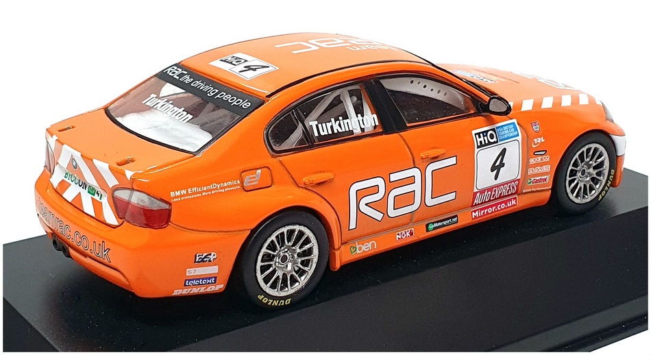 Atlas Editions 1/43 Scale 4 672 108 BMW 320si E90 C.Turkington 20009 BTCC Champ