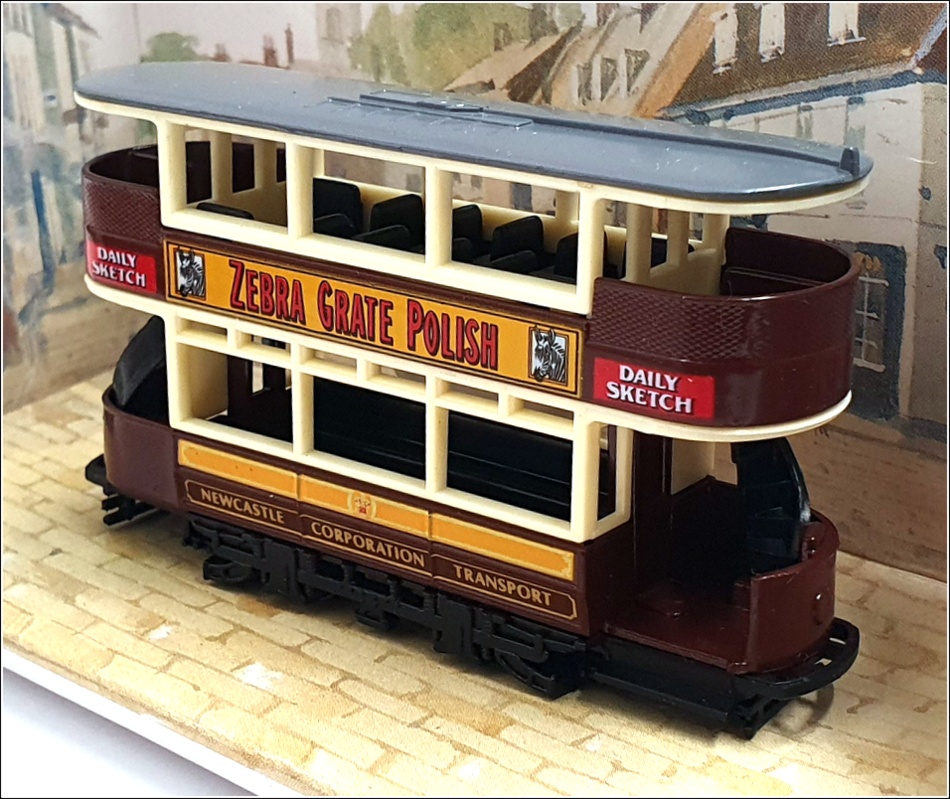 Matchbox 9.5cm Long Diecast Y15/D - 1920 Preston Type Tram - Newcastle