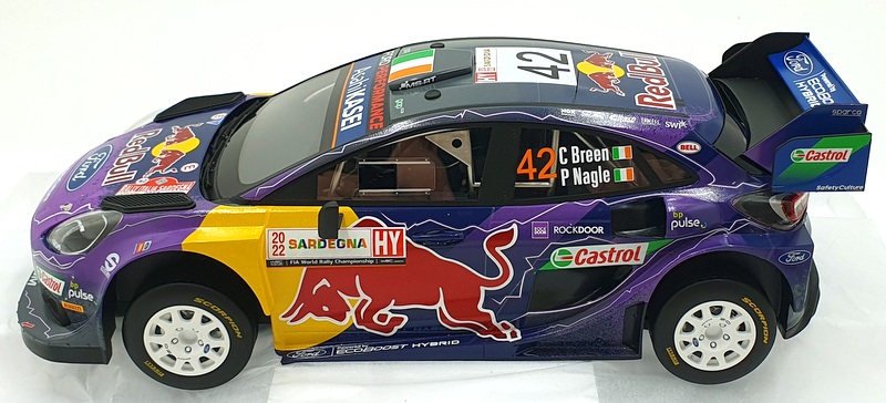 Top Speed 1/18 Scale Resin TS0491 - Ford Puma Rally 1 M Sport Ford