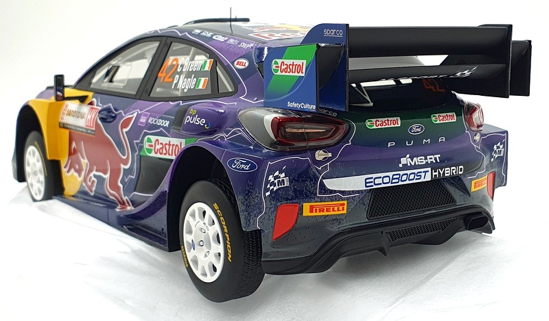 Top Speed 1/18 Scale Resin TS0491 - Ford Puma Rally 1 M Sport Ford