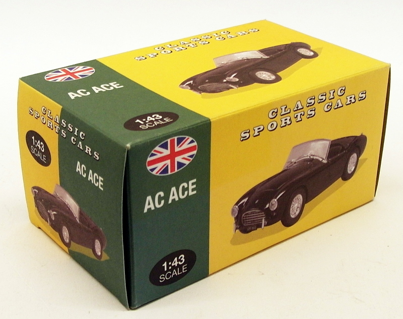 Atlas Editions 1/43 Scale Model Car 4 656 119 - AC Ace - Black
