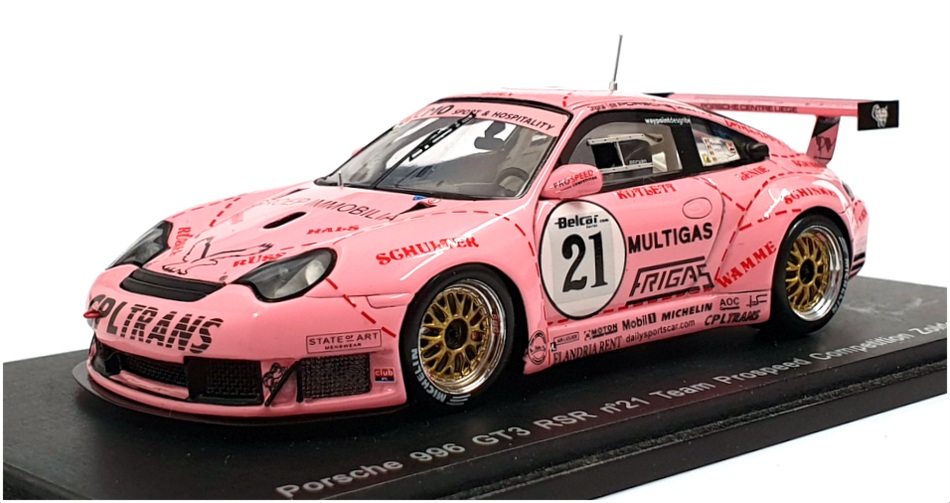アパレル通販サイトランキング Scale 1/43 Model Spark S0955 Team RSR GT3 996 Porsche - ミニカー