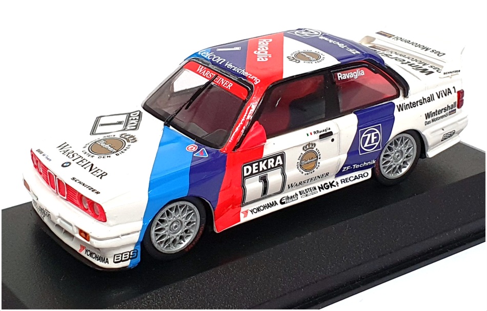 ミニカー MINICHAMPS BMW M3 Schnitzer Ravaglia1/43 Minichamps 1/43 Scale Nr. 2001 - BMW M3 #1 Team Schnitzer Ravaglia