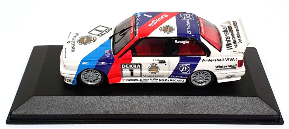 ミニカー MINICHAMPS BMW M3 Schnitzer Ravaglia1/43 Minichamps 1/43 Scale Nr. 2001 - BMW M3 #1 Team Schnitzer Ravaglia