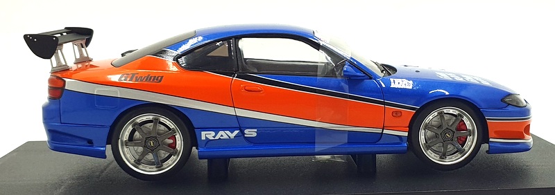 Jada 1/18 Scale Diecast 37772 2002 Sean's Nissan Silvia S15 