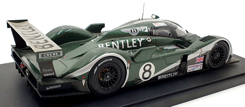 Autoart 1/18 Scale Diecast 80353 - Bentley Speed 8 Le Mans 2003 Signed