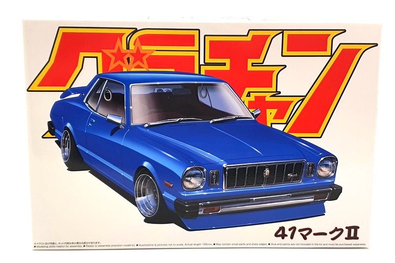 Aoshima 1/24 Scale Model Kit AOS02 Toyota Mark II HT 2000SGS