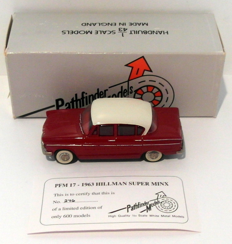 Pathfinder Models 1/43 Scale PFM17 - 1963 Hillman Super Minx