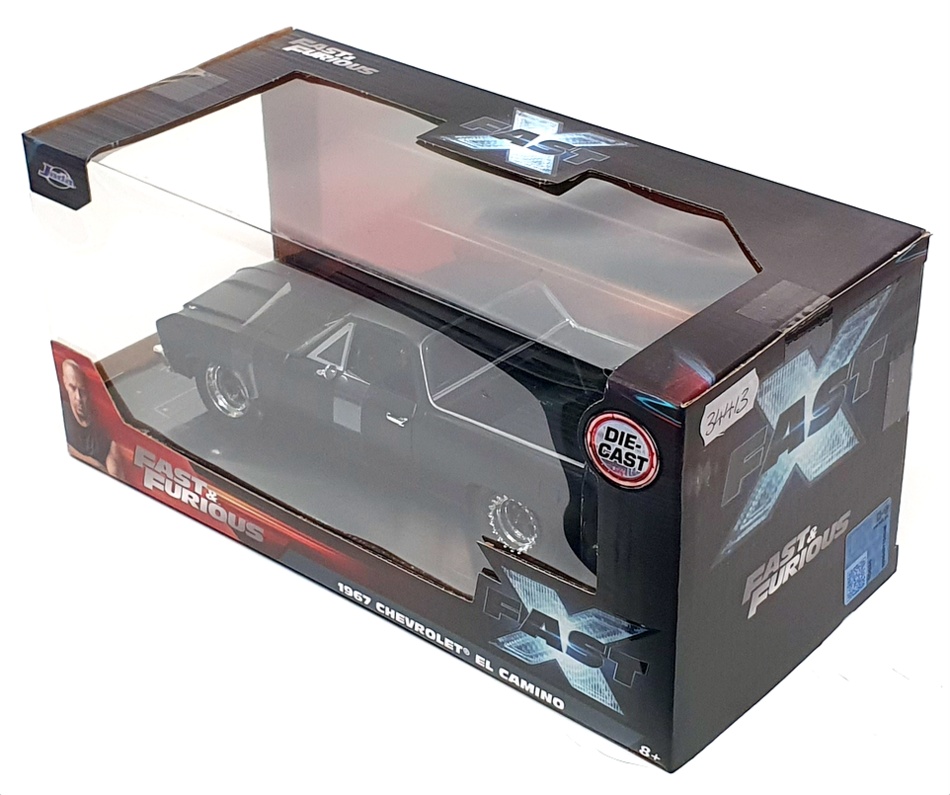 Jada 1/24 Scale 34413 - Fast & Furious 1967 Chevrolet El Camino