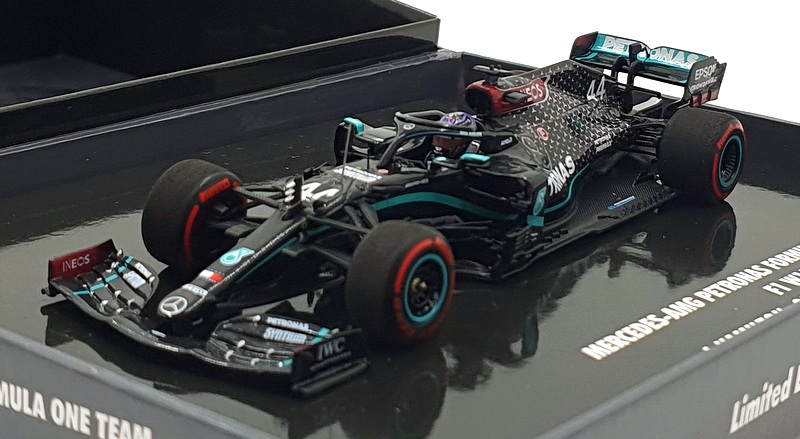 Minichamps 1/43 Scale 413 201144 - F1 Mercedes AMG 91st Win Eifel GP 2020
