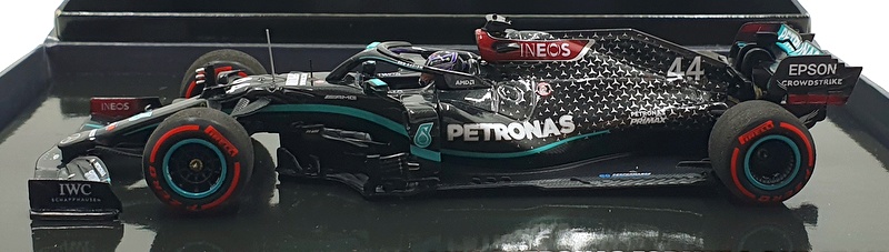 Minichamps 1/43 Scale 413 201144 - F1 Mercedes AMG 91st Win Eifel GP 2020