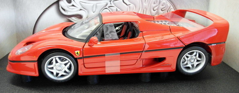 Hot Wheels 1/18 scale Diecast 50430 - Ferrari F50 - Rosso Red | eBay