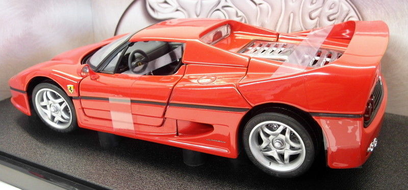 Hot Wheels 1/18 scale Diecast 50430 - Ferrari F50 - Rosso Red | eBay