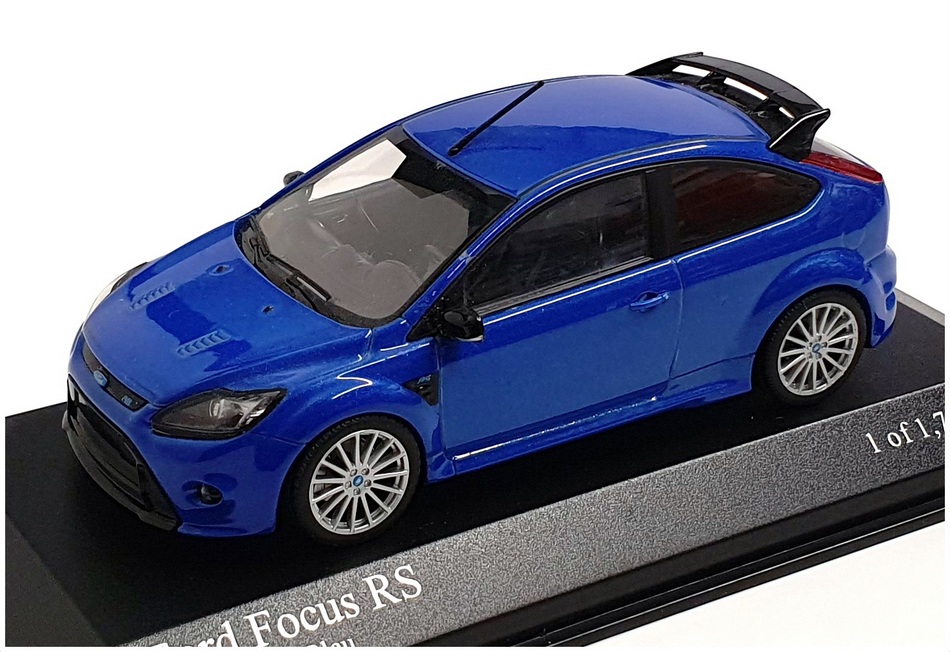 Minichamps 1/43 Scale 400 088101 - 2009 Ford Focus RS - Met Blue