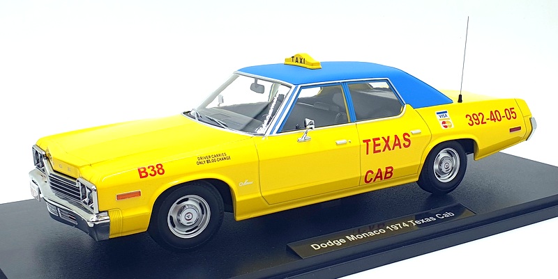 KK Scale 1/18 Scale KKDC181126 - 1974 Dodge Monaco - Texas Cab | eBay